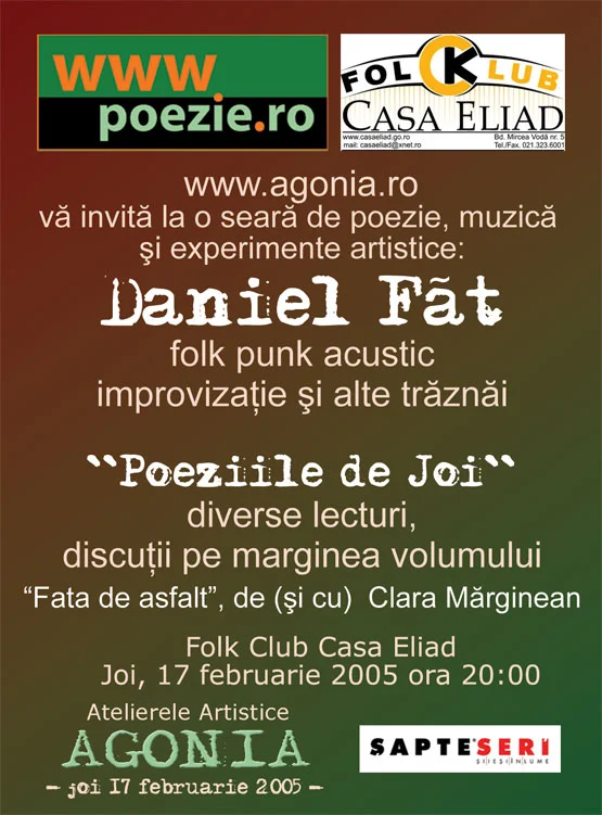 Joi - Casa Eliad - Clara Marginean si Daniel Fat