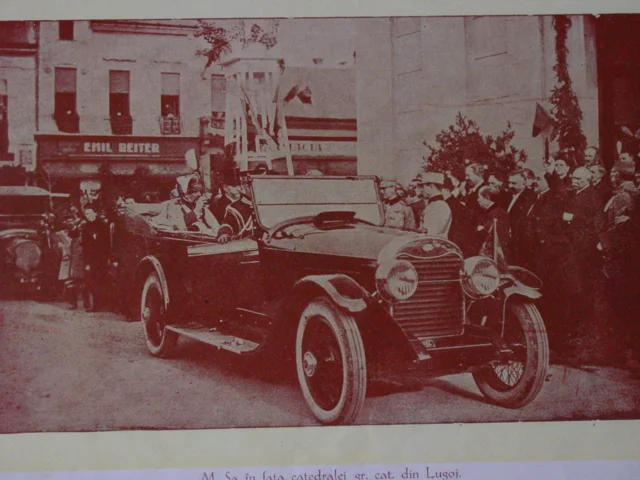 Prima vizită a Regelui Ferdinand în Banat