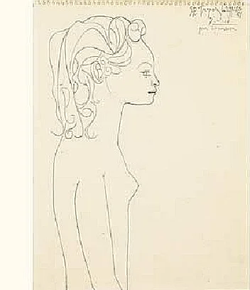 « PICASSO, Geneviève, un amour secret » 20 dessins, « 20 lettres d’amour »