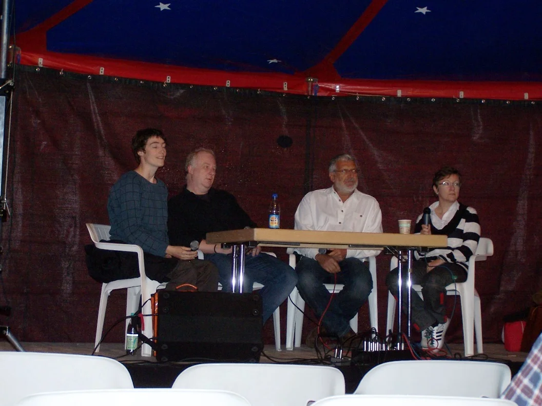 Ein ernüchternder Frühschoppen im Literaturzelt