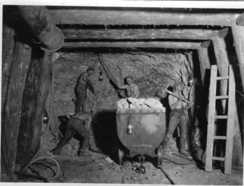 Mineritul Văii Jiului în alb și negru