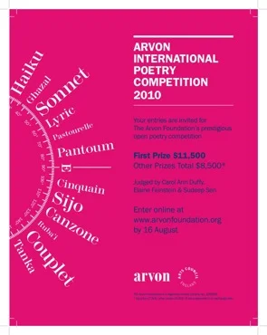 The Arvon International Poetry Competition 2010