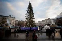 Poetry @ the Xmas Tree, Trafalgar Square