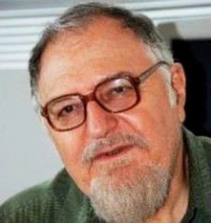 Aurel Pop în dialog cu scriitorul Calistrat Costin, președintele Filialei Bacău a Uniunii Scritorilor din România.