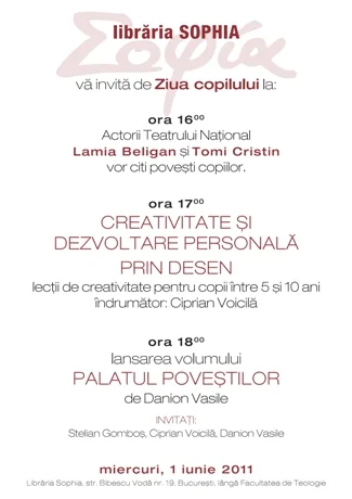 Ziua Copilului la Librăria Sophia