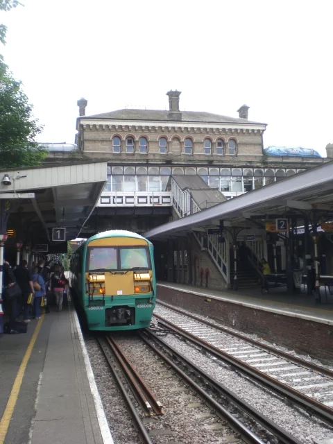 I look like one standing train at Denmark Hill.