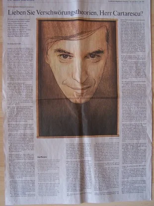 Der rumänische Star im deutschen Feuilleton