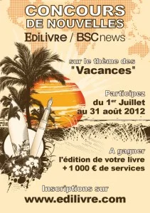 Marie Paitier, Concours Edilivre/BSC News