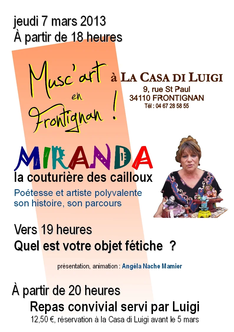 Miranda, l'artiste singulière 