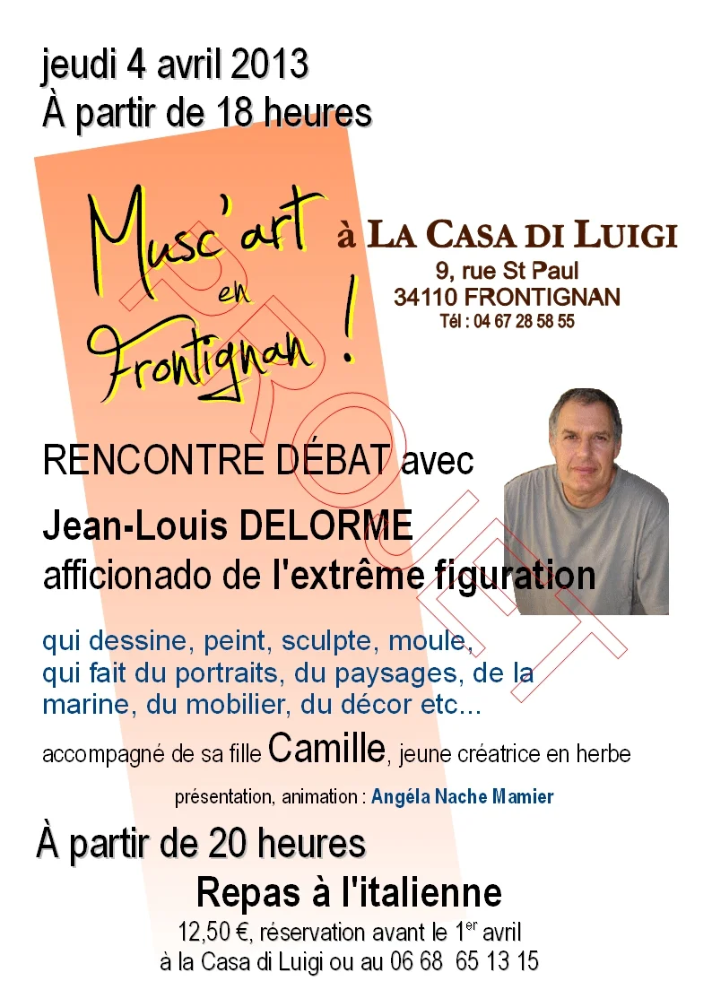 Jean-Louis Delorme et l'extrême figuration