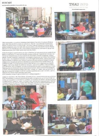 Musc'art :Cénacle artistique à FRontignan à l'initiative d'une écrivaine roumaine 