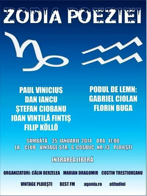 A treia ediție a “Zodiei Poeziei”