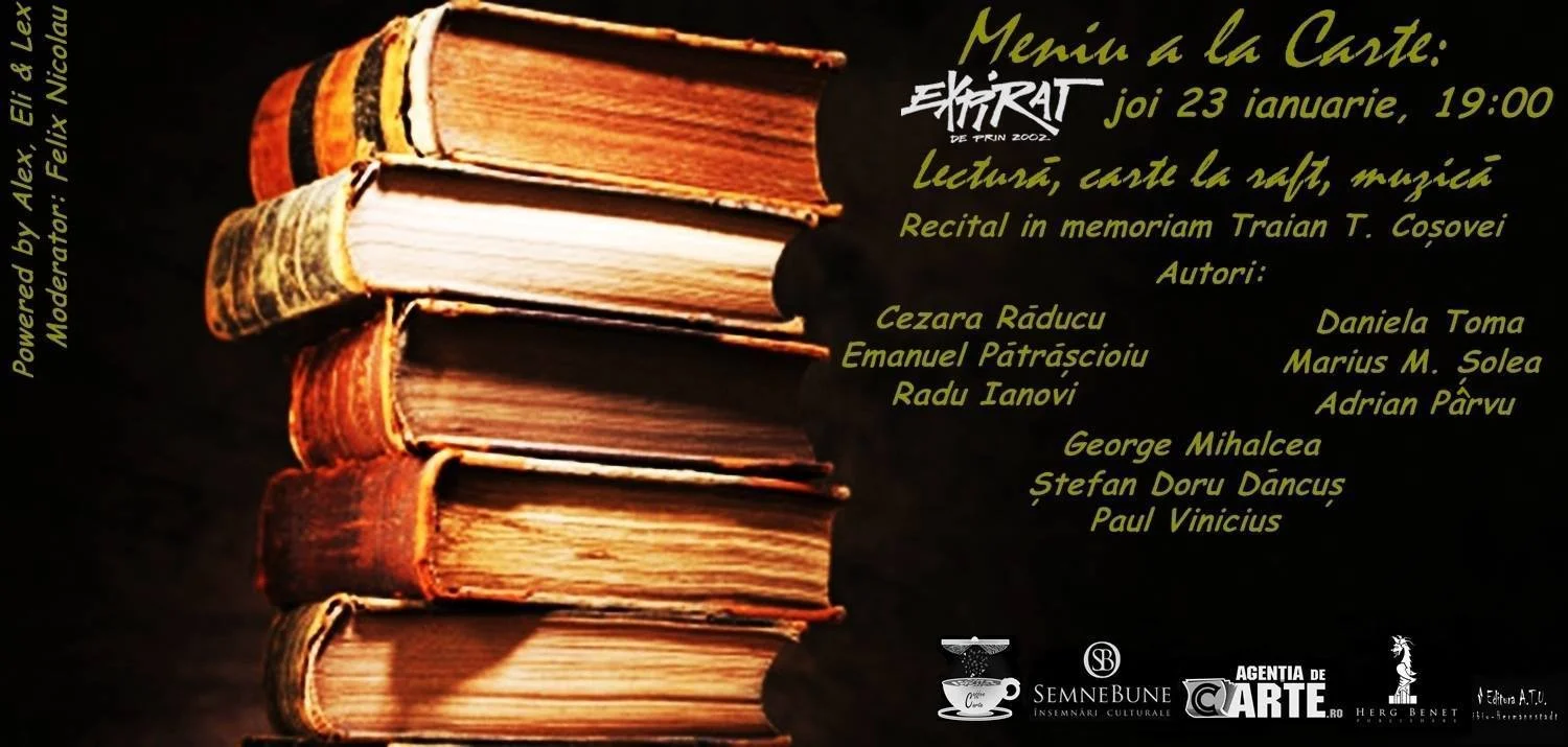 Meniu a la Carte - joi 23 ianuarie