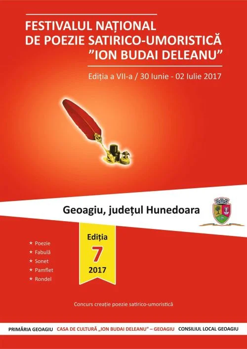 Festivalul Național de poezie satirico-umoristică ”Ion Budai-Deleanu”