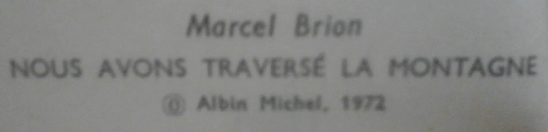 L'écriture thaumaturgique de Marcel Brion