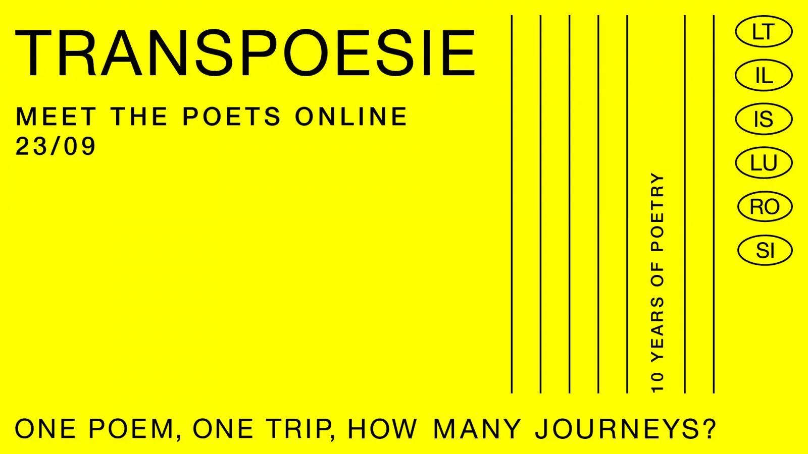 FESTIVAL TRANSPOESIE #10 LET’S GO VIR(TU)AL ! 