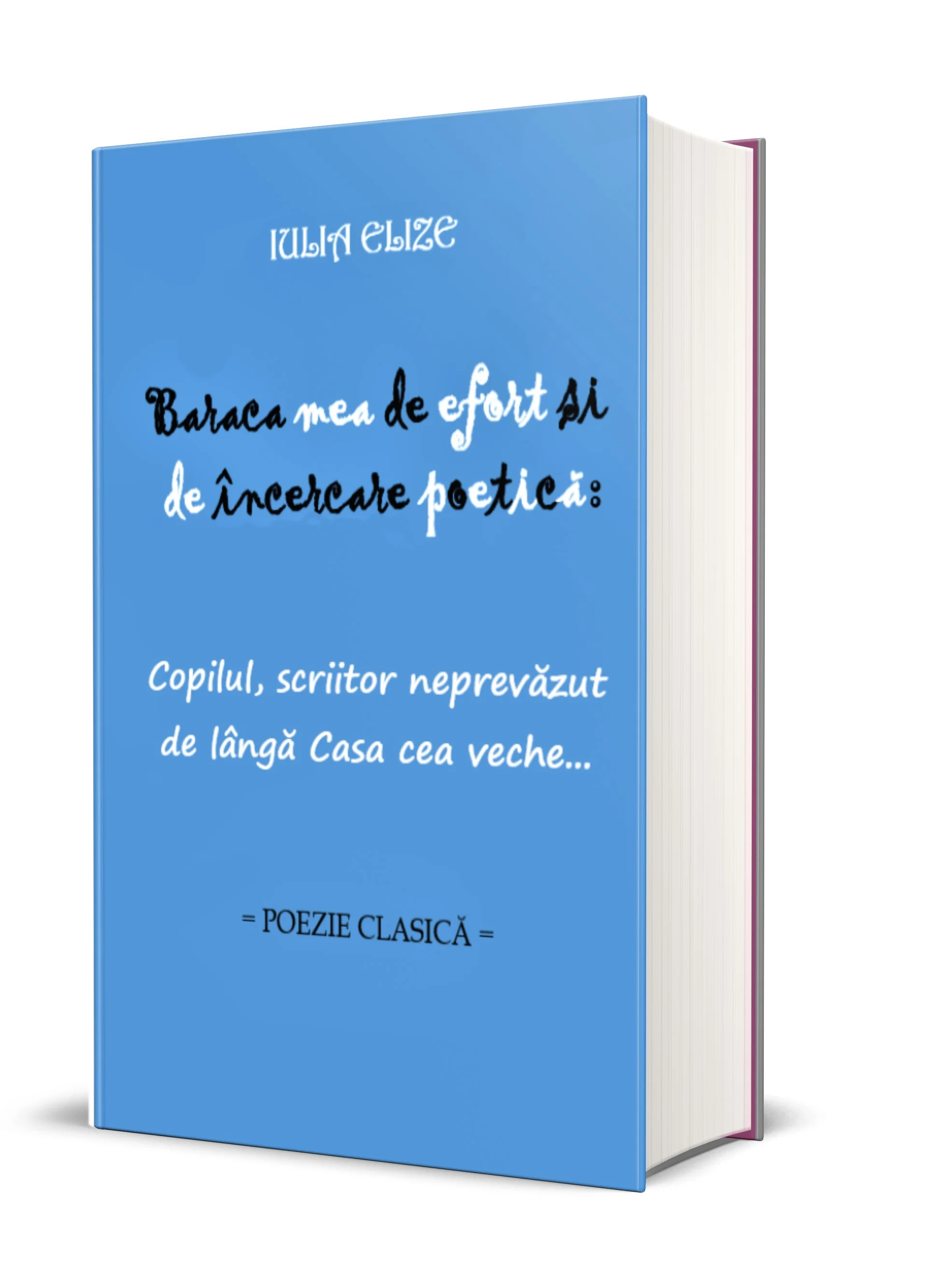 Baraca de efort poetic: Copilul, scriitor neprevăzut de lângă casa cea veche...