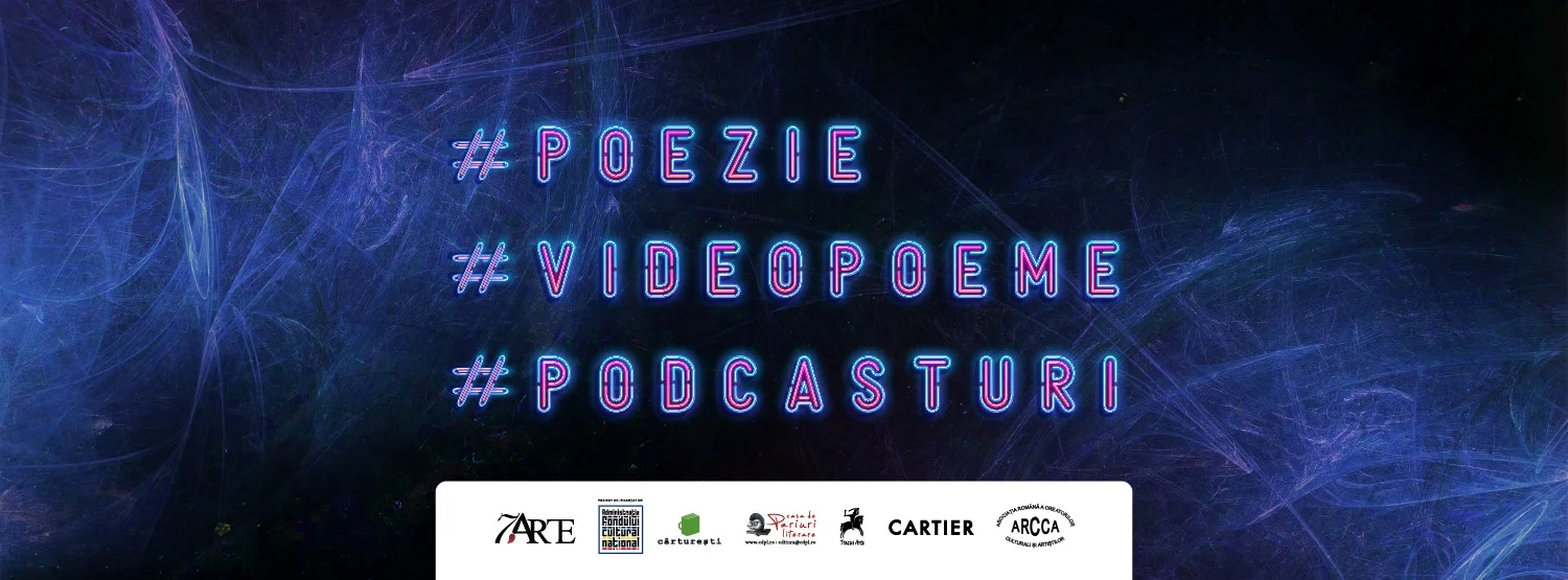 Podcasturi, videopoeme și bannere digitale promovează poezia contemporană într-o campanie  a Asociației 7 ARTE