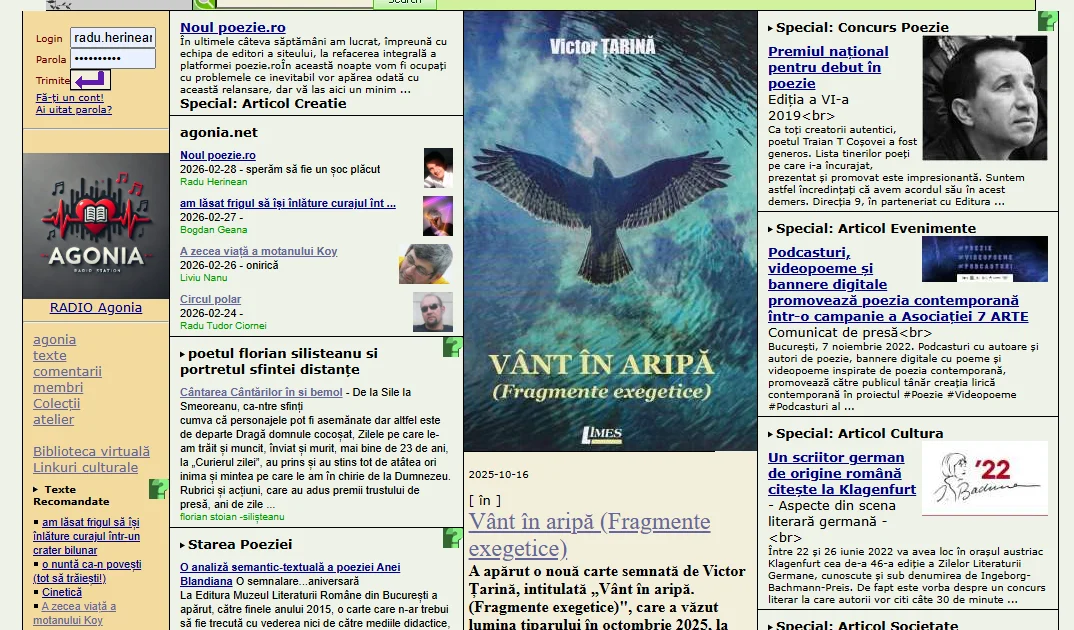 Noul poezie.ro