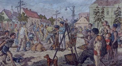 Artistul plastic Tiberiu Bottlik, un baron devenit membru de partid