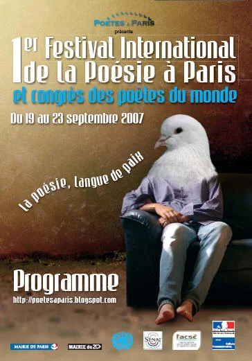 1er festival International de la Poésie à Paris