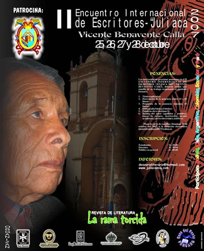 II ENCUENTRO INTERNACIONAL DE ESCRITORES “JULIACA 2007”, VICENTE BENAVENTE CALLA