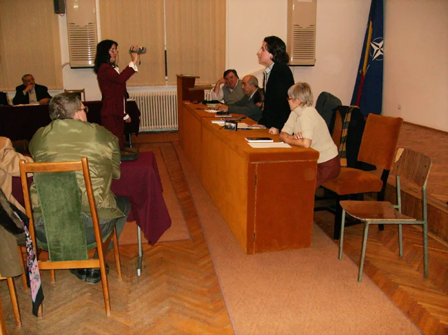 Melania Cuc, în fața cititorilor