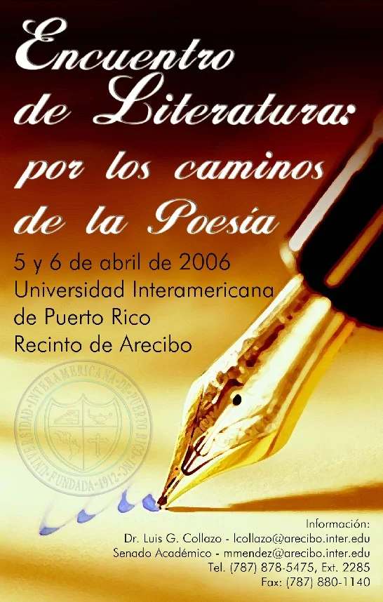 informo sobre la actividad \"Encuentro por los caminos de la poesia\"