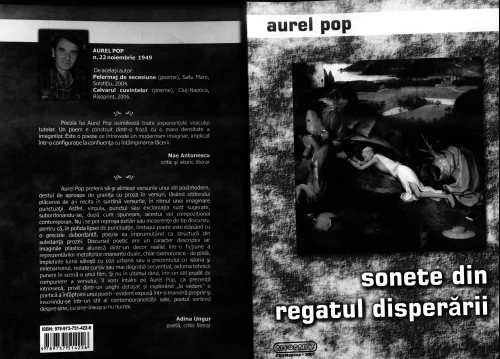 Apariție editorială: Aurel Pop și \"Sonete din regatul disperării\"