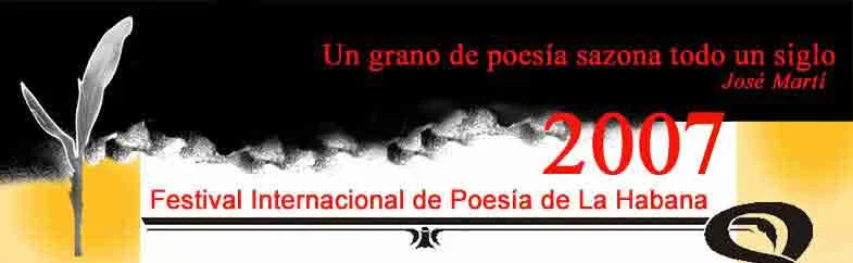 XII Festival Internacional de Poesía de La Habana,