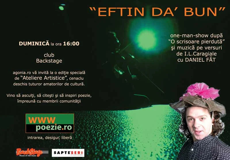 Agonia - Ateliere Artistice (editie pe care nu vreti s-o pierdeti)