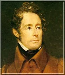 Portret Alphonse de Lamartine