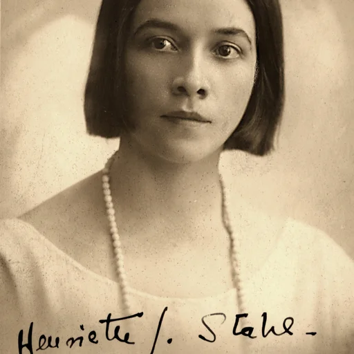 Portret Henriette Yvonne Stahl