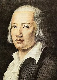 Portret HÖLDERLIN, Friedrich