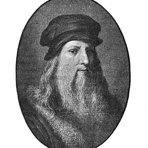 Portret Leonardo da Vinci