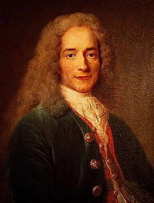 Portret Voltaire (François-Marie Arouet)