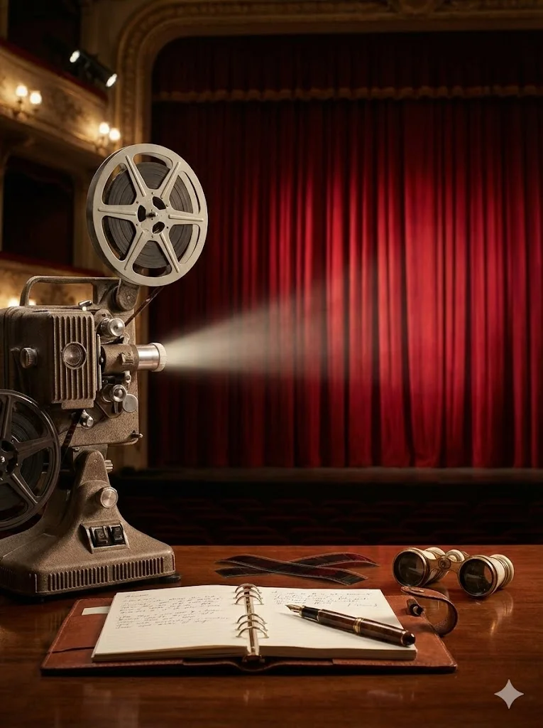 Copertă colecție Teatru, film, spectacol, puncte-puncte